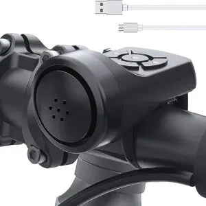 Elektriskt cykelhorn, elektronisk cykelklocka, 140db cykelhorn
