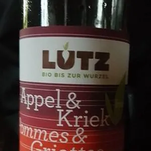 Lutz pomme griotte bio