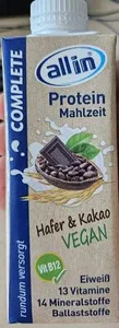 Protein Mahlzeit Hafer-Kakao