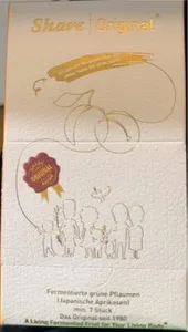 Fernentierte grüne Pflaumen