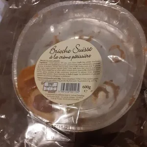 Brioche Suisse à la crème pâtissière