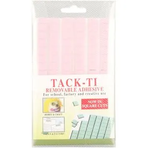 Bärem Häftmassa för affischupphängning, monteringsmassa giftfri starkt lim för väggsäker, avtagbar och återanvändbar dekorativ konst hantverksfixeringsverktyg