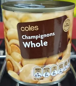 Coles Whole Champignons
