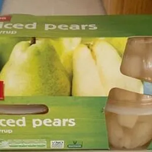 Coles Diced Pears in Syrup