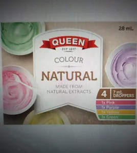 Natural food colouring