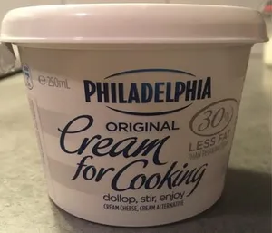 Cream for cooking