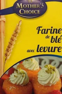 Farine de blé avec levure
