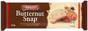 Arnotts Choc Butternut Snap Biscuits