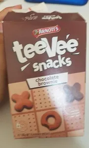 TeeVee Snacks- chocolate brownie