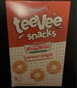 TeeVee Snacks Krispy Kreme Caramel Delight