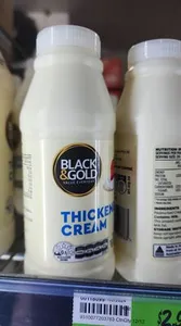 Thickened cream