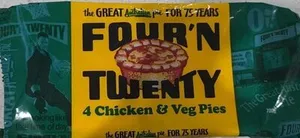 Chicken And Veg Pies