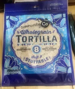 Wholegrain tortilla