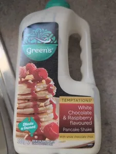 White Chocolate And Raspberry Pancakes