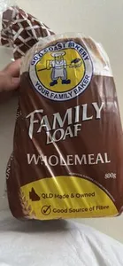 Wholemeal Sandwich Sliced Bread