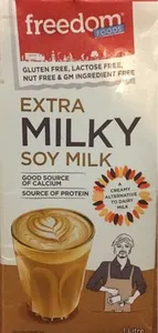 Freedom Foods Extra Milky Soy Milk 12X1L