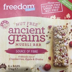 Ancient grains muesli bar