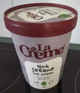 Black Sesame Ice Cream
