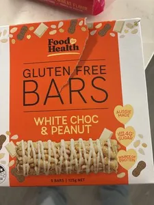 Gluten Free White Choc Peanut Bar