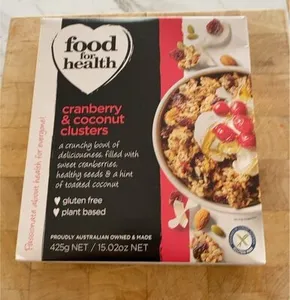 Cranberry and coconut clusters