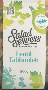 Lentil tabbouleh salad