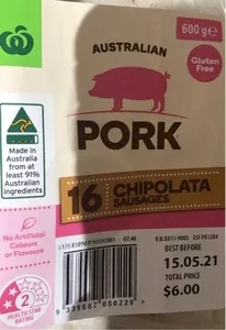 Pork Sausages