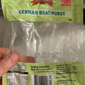 German Bratwurst