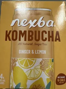Nexba Kombucha Ginger Lemon