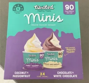 Minis frozen yoghurt  dessert