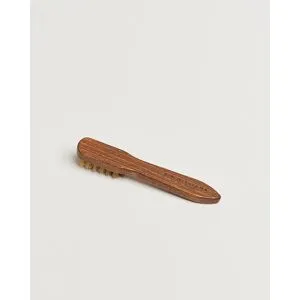 R.M.Williams Suede Brass Bristle Brush Natural