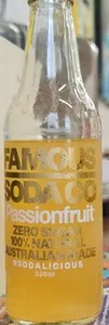 Famous Soda Co Passionfruit