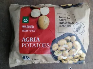 Agria potatoes