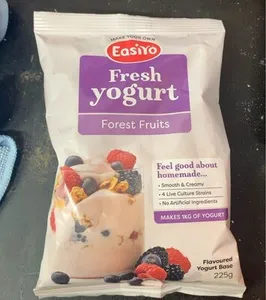Fresh yogurt Forest Fruits