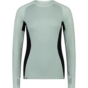 Mons Royale Women's Olympus Longsleeve Glacier/dew/black L