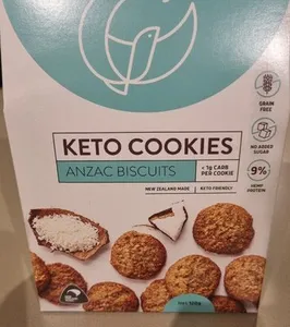 Keto Cookies - Anzac Biscuits