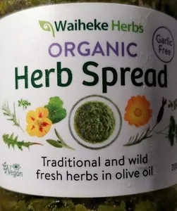 Waiheke herbs organic herb spread