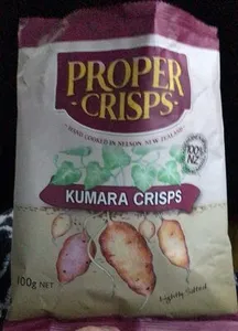 Kumara Crisps