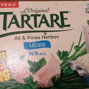Tartare Ail et fines herbes Léger 14%