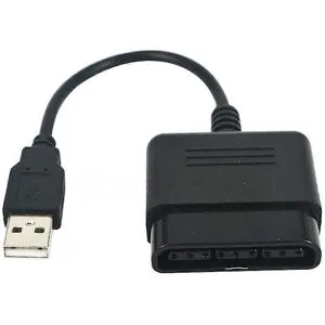 USB-adapterkabel för spelkontroll PS2 till PS3 PC-videospel