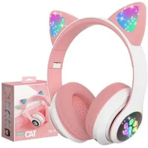 Unbranded kattöron headset sladdlösa katt bluetooth hörlurar