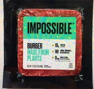 Burger Made from Plants