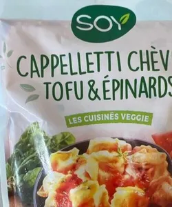 Cappelletti chèvre tofu & épinards