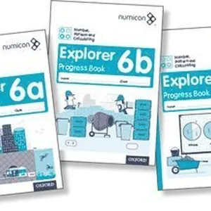 Numicon: Number, Pattern and Calculating 6 Explorer Progress Books ABC (Mixed pack)