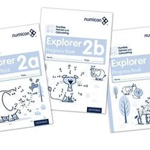 Numicon: Number, Pattern and Calculating 2 Explorer Progress Books ABC (Mixed pack)