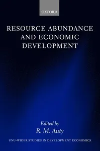 Resource Abundance and Economic Development