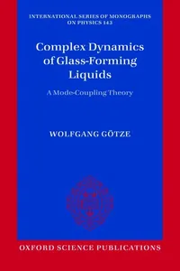 Complex Dynamics of Glass-Forming Liquids