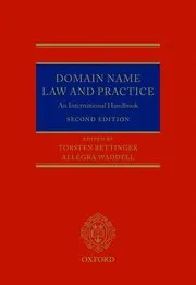 Domain Name Law and Practice