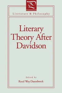 Literary Theory After Davidson