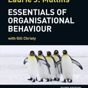 Essentials of Organisational Behaviour