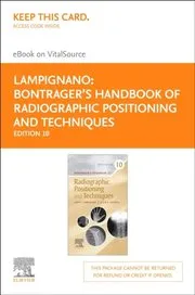 Bontrager's Handbook of Radiographic Positioning and Techniques - E-BOOK